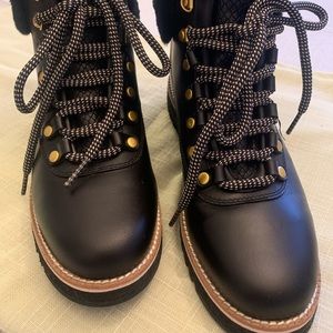 Cole Haan Leather Winter Boots